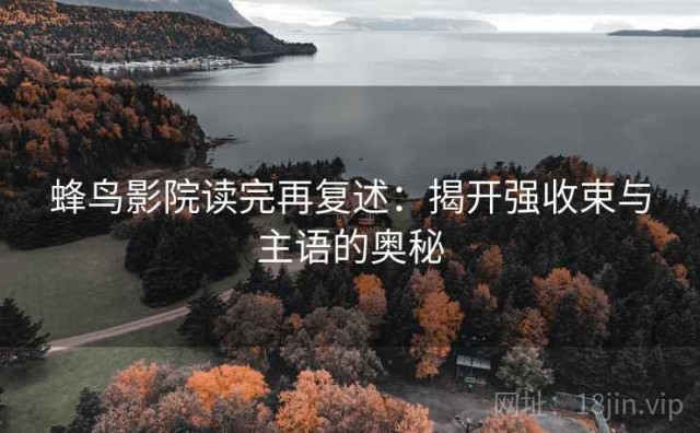 蜂鸟影院读完再复述：揭开强收束与主语的奥秘